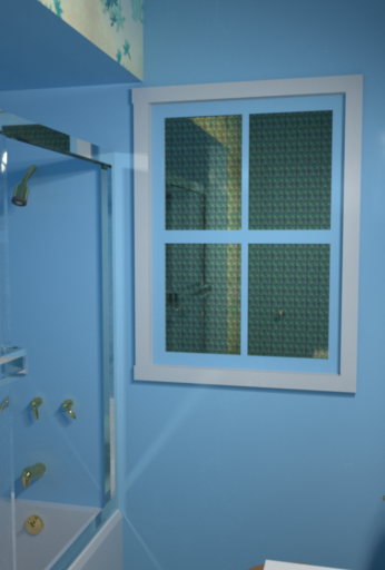 Shower and window