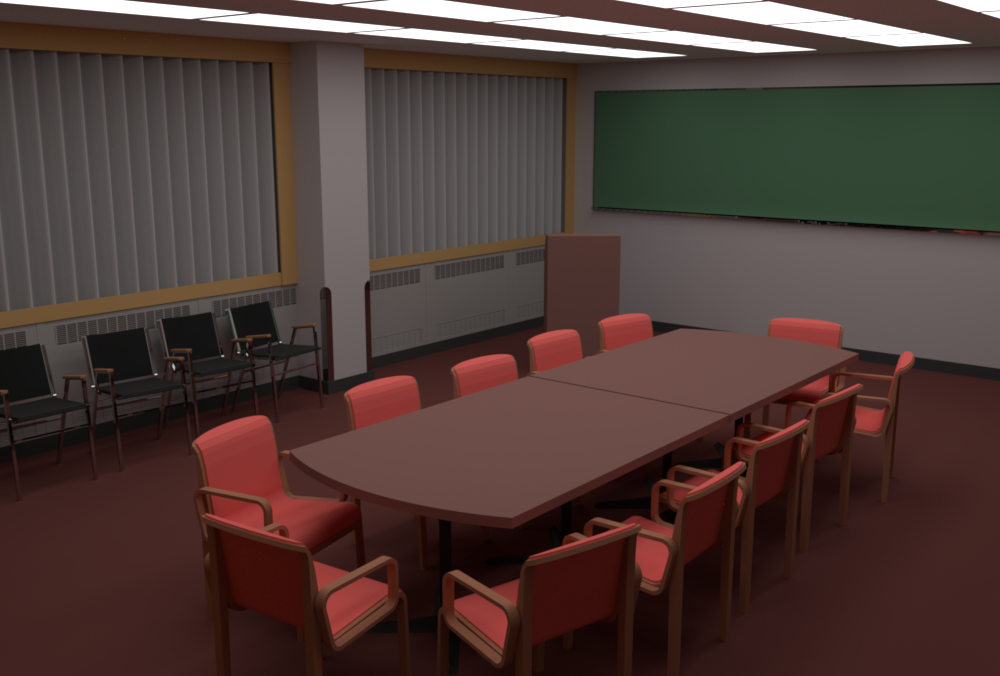 Conference
Room rendered by Rust version of PBRT (camera 1).