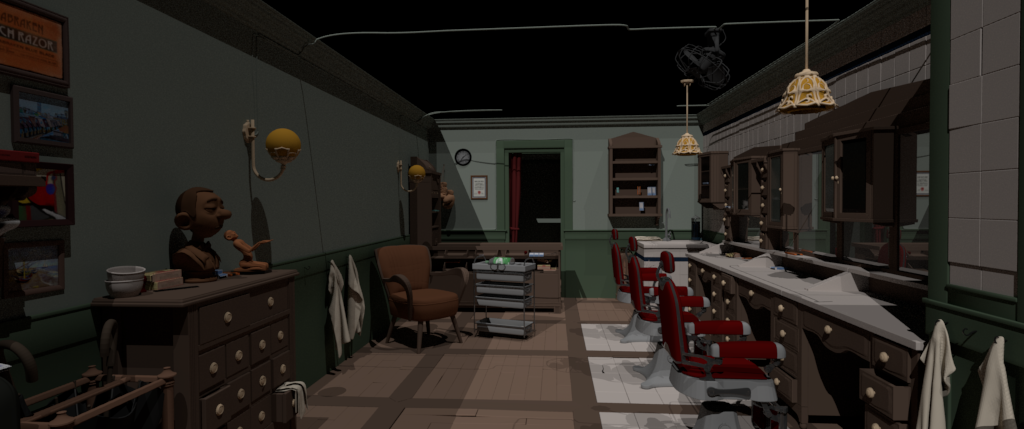 Barbershop scene
rendered via btoa v0.1.0 and Arnold 6.0.1.0.