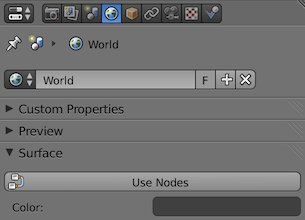 Cycles world use nodes