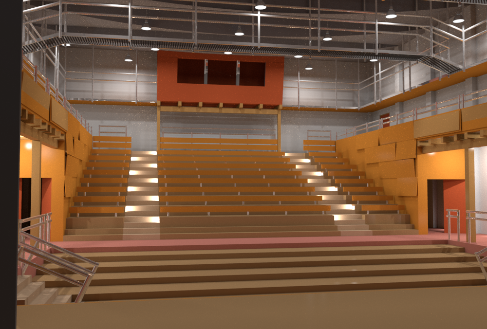Arnold with global illumination.